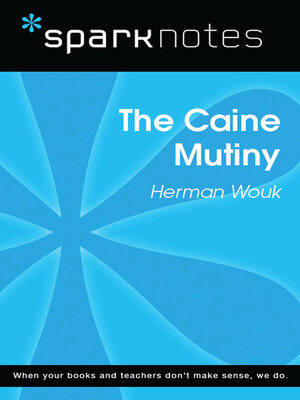 cover image of The Caine Mutiny (SparkNotes Literature Guide)
